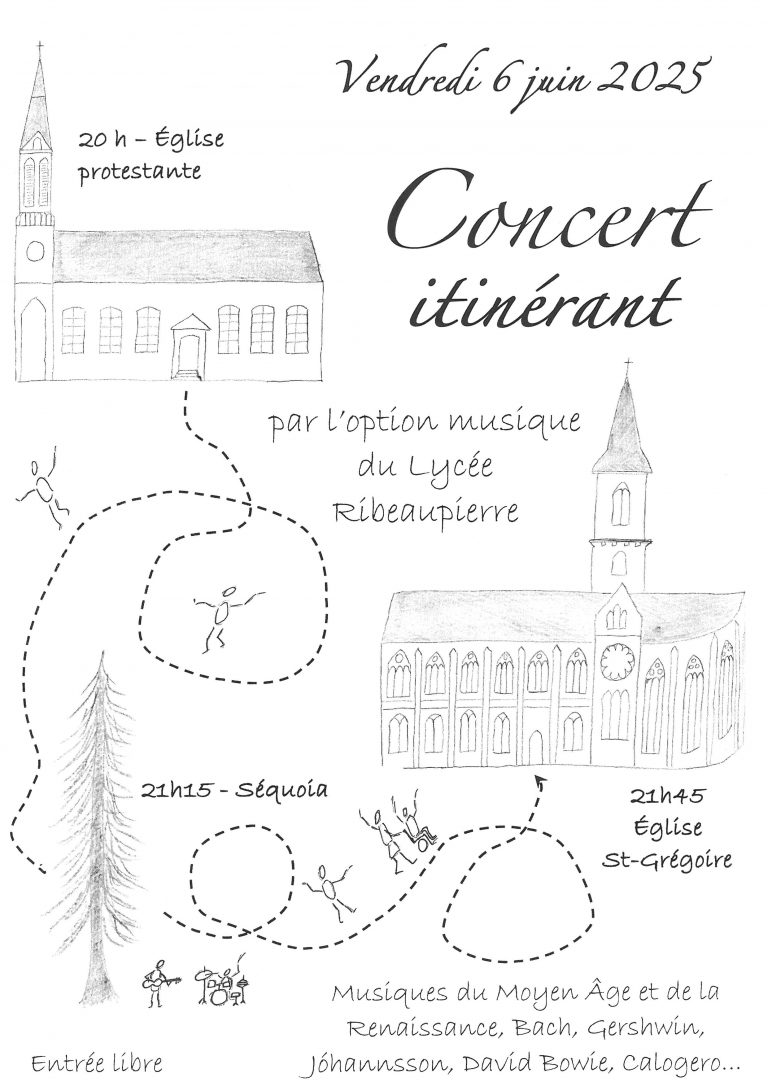Concert des élèves de l’option musique